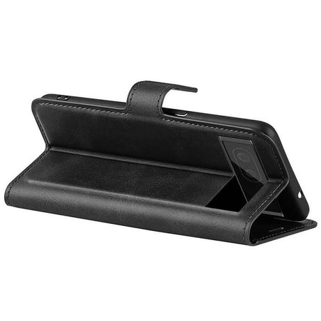 Кожен Калъф за Google Pixel 7, Horse Book Case, Черен (5)