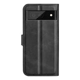Кожен Калъф за Google Pixel 7 Pro, Horse Book Case, Черен (2)