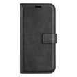 Кожен Калъф за Google Pixel 7, Horse Book Case, Черен