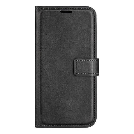 Кожен Калъф за Google Pixel 7, Horse Book Case, Черен