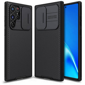 Калъф с Плъзгач за Камера за Samsung S20 FE, Nillkin CamShield Case, Черен