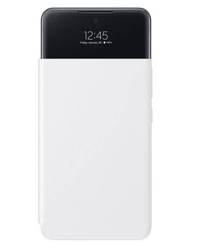 Оригинален Активен Калъф за Samsung A72 S-View Book Case EF-EA725PWE, Бял