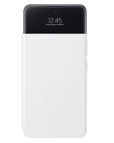 Оригинален Активен Калъф за Samsung A72 S-View Book Case EF-EA725PWE, Бял