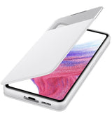 Оригинален Активен Калъф за Samsung A72 S-View Book Case EF-EA725PWE, Бял (2)