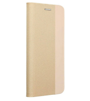 Луксозен Калъф за Samsung A53, Sensitive Book Case, Златист