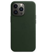 Оригинален Кожен Калъф за iPhone 13 Pro, Leather Magsafe Case MM1G3ZM/A Sequoia, Зелен