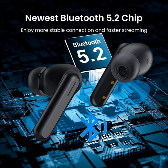 Безжични TWS Слушалки, Xiaomi Haylou GT7 Handsfree Bluetooth, Черен (7)