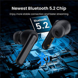 Безжични TWS Слушалки, Xiaomi Haylou GT7 Handsfree Bluetooth, Черен (7)