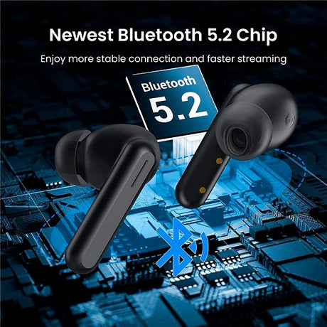 Безжични TWS Слушалки, Xiaomi Haylou GT7 Handsfree Bluetooth, Черен (7)