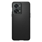 Противоударен Калъф за Oneplus Nord 2T 5G, Spigen Liquid Air Case, Черен (4)