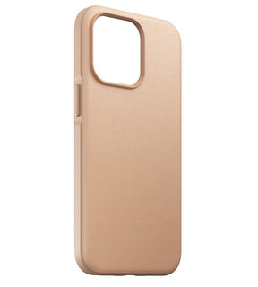 Magsafe Калъф от Естествена Кожа за iPhone 13 Mini, Nomad Leather Rugged Case, Жълт