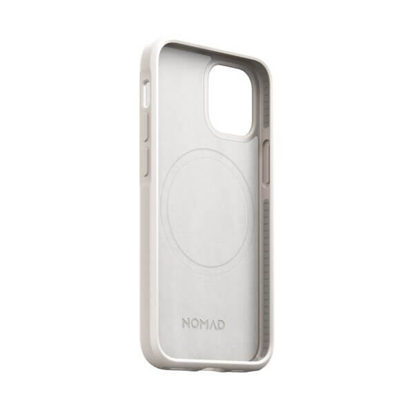 Magsafe Калъф от Естествена Кожа за iPhone 12 Mini, Nomad Leather Rugged Case, Жълт (3)