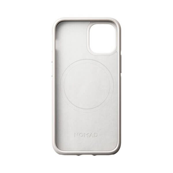 Magsafe Калъф от Естествена Кожа за iPhone 12 Mini, Nomad Leather Rugged Case, Жълт (4)