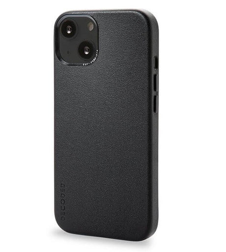 Magsafe Калъф от Естествена Кожа за iPhone 13 Mini, Decoded Leather Case, Черен