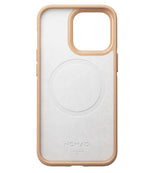 Magsafe Калъф от Естествена Кожа за iPhone 13 Pro, Nomad Leather Rugged Case, Жълт (6)
