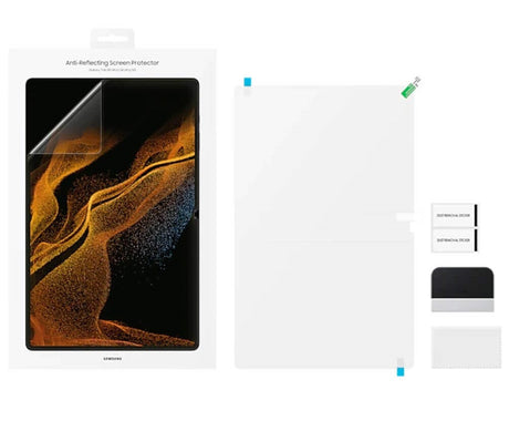 Оригинален Протектор за Samsung Tab S11/S10/S9/S8 (Ultra) 14.6, Anti-Reflecting Folio Glass EF-UX910CTE, Прозрачен (6)