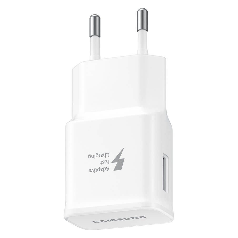 Оригинално Бързо Зарядно за Samsung S10, S9, S8 220v Fast Charger EP-TA20EWE, Бял (3)