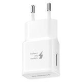 Оригинално Бързо Зарядно за Samsung S10, S9, S8 220v Fast Charger EP-TA20EWE, Бял (3)