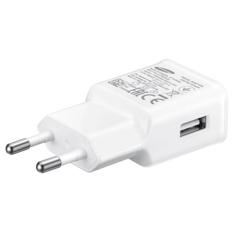 Оригинално Бързо Зарядно за Samsung S10, S9, S8 220v Fast Charger EP-TA20EWE, Бял (2)
