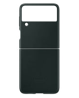 Оригинален Кожен Калъф за Samsung Z Flip 3, Leather Case EF-VF711LGE, Зелен (6)