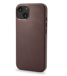 Magsafe Калъф от Естествена Кожа за iPhone 13, Decoded Leather Case, Кафяв