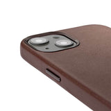Magsafe Калъф от Естествена Кожа за iPhone 13, Decoded Leather Case, Кафяв (5)