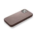 Magsafe Калъф от Естествена Кожа за iPhone 13, Decoded Leather Case, Кафяв (4)