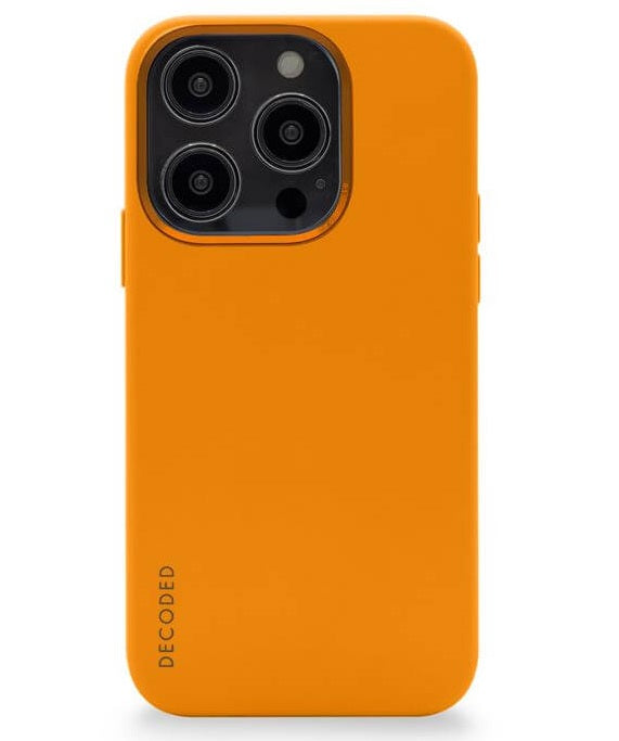 Magsafe Калъф за iPhone 14 Pro Max, Decoded Silicone Case, Жълт