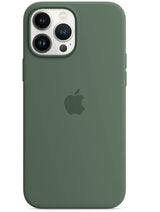 Оригинален Силиконов Калъф за iPhone 13 Pro Max, Silicone Magsafe Case MN6C3ZM/A, Зелен (2)