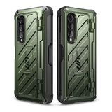 Противоударен Калъф за Samsung Z Fold 4, Supcase Unicorn Beetle Pro, Зелен (2)