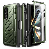 Противоударен Калъф за Samsung Z Fold 4, Supcase Unicorn Beetle Pro, Зелен