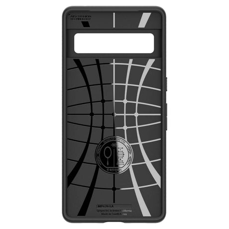Противоударен Калъф за Google Pixel 7 Pro, Spigen Liquid Air Case, Черен (9)