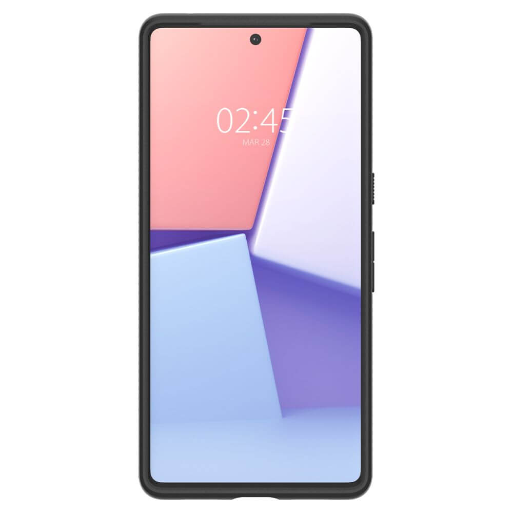 Противоударен Калъф за Google Pixel 7, Spigen Liquid Air Case, Черен (4)