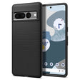 Противоударен Калъф за Google Pixel 7 Pro, Spigen Liquid Air Case, Черен