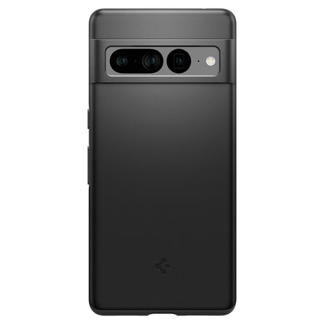 Противоударен Калъф за Google Pixel 7 Pro, Spigen Thin Fit Case, Черен (2)