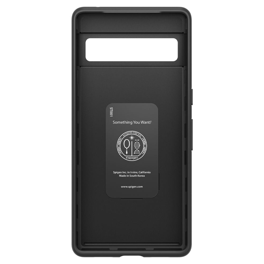 Противоударен Калъф за Google Pixel 7 Pro, Spigen Thin Fit Case, Черен (3)
