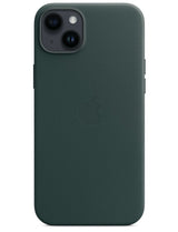 Оригинален Кожен Калъф за iPhone 14 Plus, Leather Magsafe Case MPPA3ZM/A, Зелен (2)