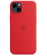 Оригинален Силиконов Калъф за iPhone 14 Plus, Silicone Magsafe Case MPT63ZM/A, Червен (3)