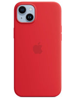Оригинален Силиконов Калъф за iPhone 14 Plus, Silicone Magsafe Case MPT63ZM/A, Червен (2)