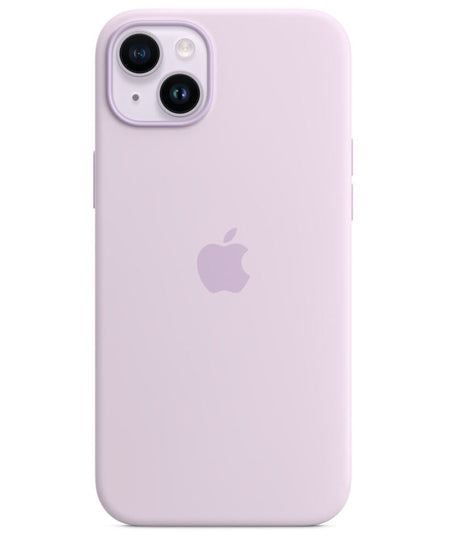 Оригинален Силиконов Калъф за iPhone 14 Plus, Silicone Magsafe Case MPT83ZM/A, Лилав