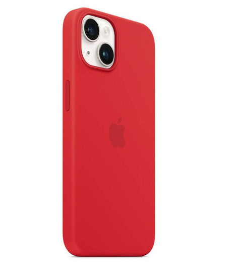 Оригинален Силиконов Калъф за iPhone 14, Silicone Magsafe Case MPRW3ZM/A, Червен (2)