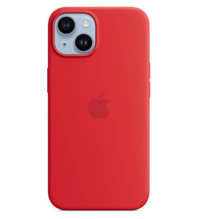 Оригинален Силиконов Калъф за iPhone 14, Silicone Magsafe Case MPRW3ZM/A, Червен