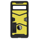 Калъф с Поставка за Google Pixel 7 Pro, Spigen Tough Armor Case, Черен (7)