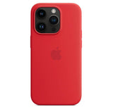 Оригинален Силиконов Калъф за iPhone 14 Pro, Silicone Magsafe Case MPTG3ZM/A, Червен (6)