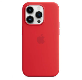 Оригинален Силиконов Калъф за iPhone 14 Pro, Silicone Magsafe Case MPTG3ZM/A, Червен