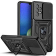 Калъф с Предпазител за Камера и Стойка за Samsung A23, Tech-Protect Kickstand Pro Case, Черен