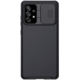 Калъф с Плъзгач за Камера за Samsung A23, Nillkin CamShield Case, Черен (2)