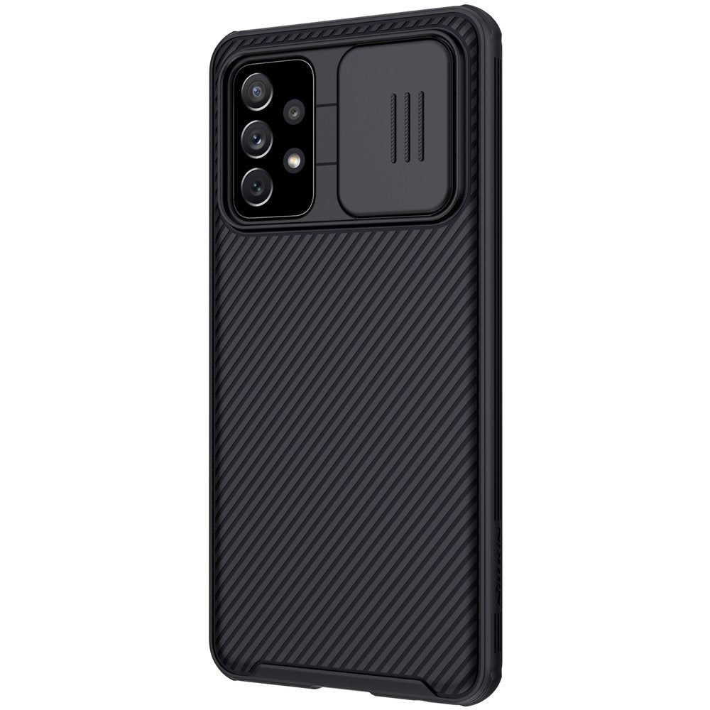 Калъф с Плъзгач за Камера за Samsung A23, Nillkin CamShield Case, Черен (4)