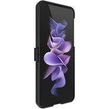 Калъф с Предпазител за Samsung Galaxy Z Flip 4, Imak Carbon Case, Черен (6)