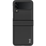 Калъф с Предпазител за Samsung Galaxy Z Flip 4, Imak Carbon Case, Черен (2)